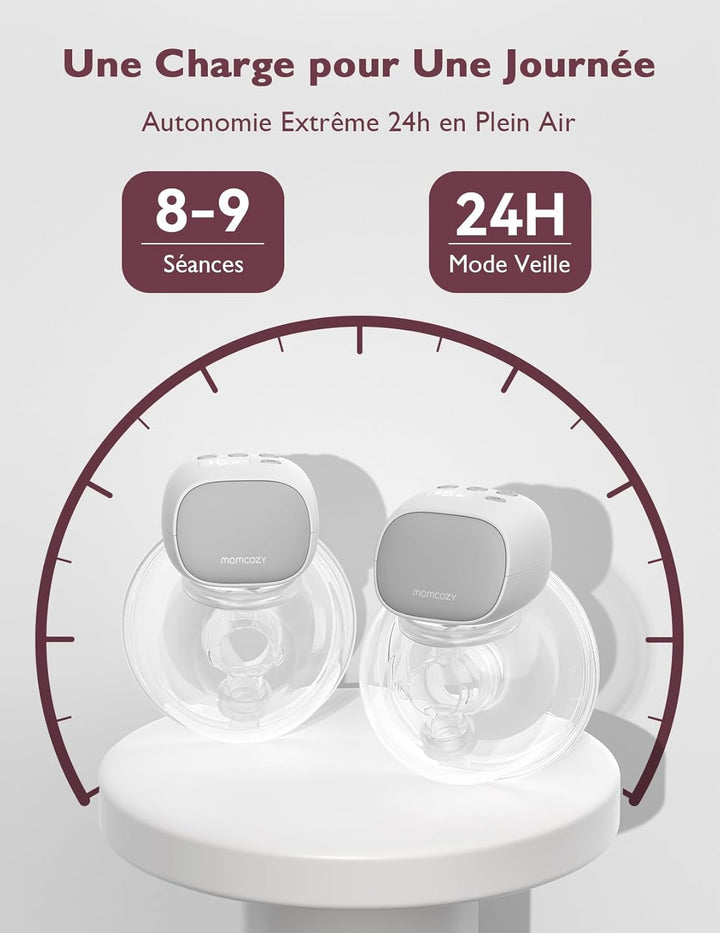 MOMCOSY S9 Pro - Tire Lait Electrique Mains Libres
