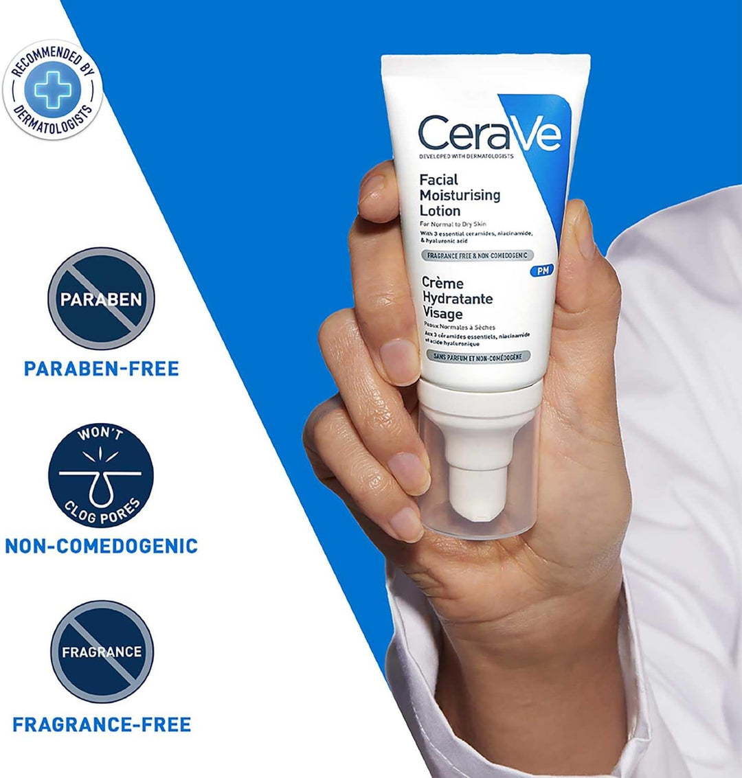 CeraVe Crème Hydratante Visage 52 ml