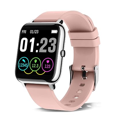 Kalinco-Montre connectée pour femme-P22 , Rose