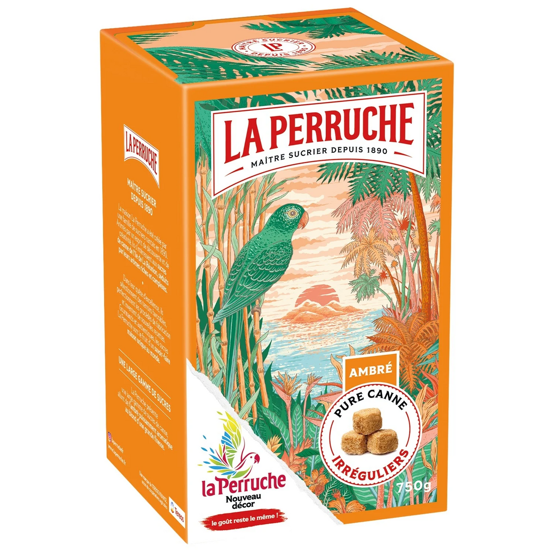LA PERRUCHE-Sucre perruche pure canne-750G