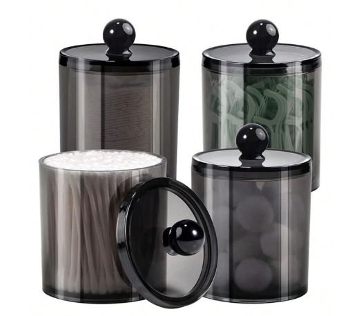 6 Pièces organisateur - Pot en plastique acrylique Dialy - Dakar 