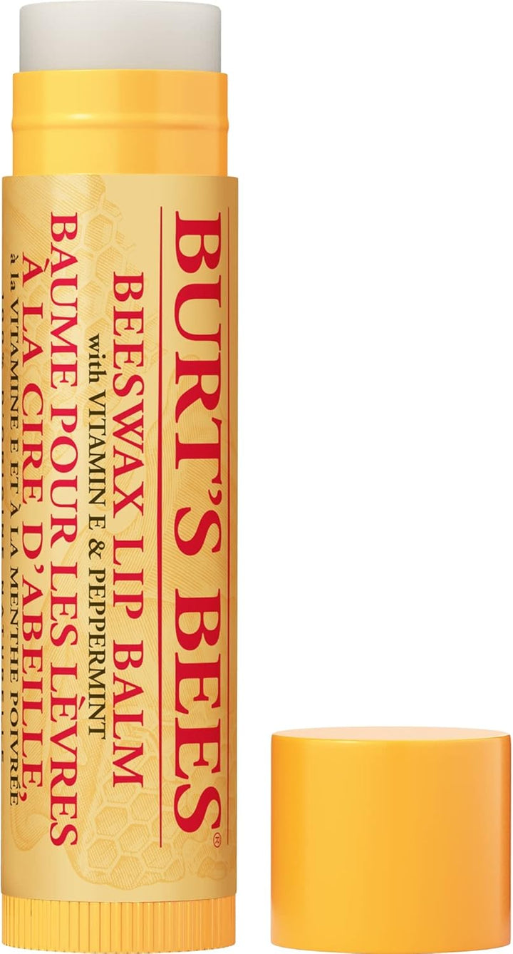 Burt's Bees Baume à lèvres Cire d'abeille, baume hydratant à la vitamine E et à l'huile de noix de coco 4,25 g