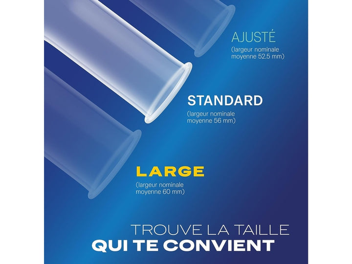 Durex Essential - Préservatifs Extra Lubrifiés - 24 pièces