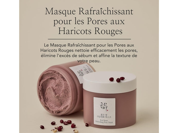 BEAUTY OF JOSEON - Masque rafraîchissant pour les pores aux haricots rouges - 140 ml