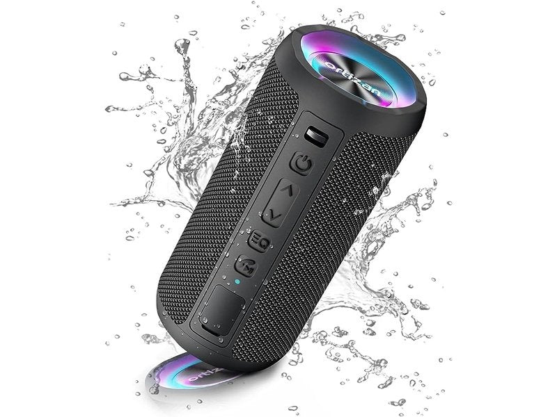 Ortizan Enceinte Bluetooth Portable sans Fils.lumière LED