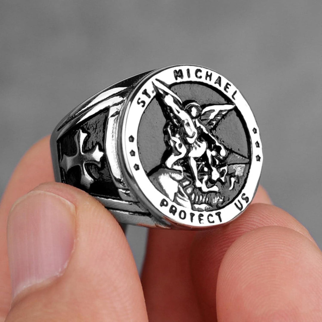 Bagues punk rock, protection de l'humanité, pour motards