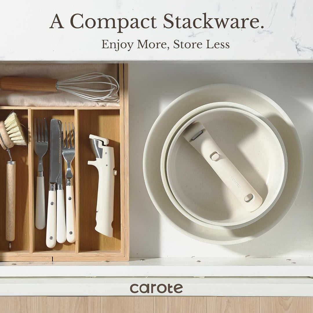 Ensemble de casseroles et poêles CAROTE antiadhésives
