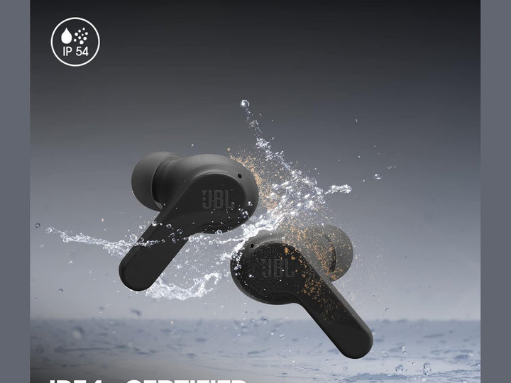 JBL WAVE BEAM – Écouteurs sans fil intra-auriculaires, résistants à l’eau IP54/IPX2