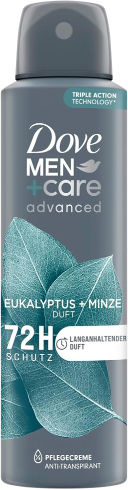 Déodorant spray Dove pour hommes à l'eucalyptus