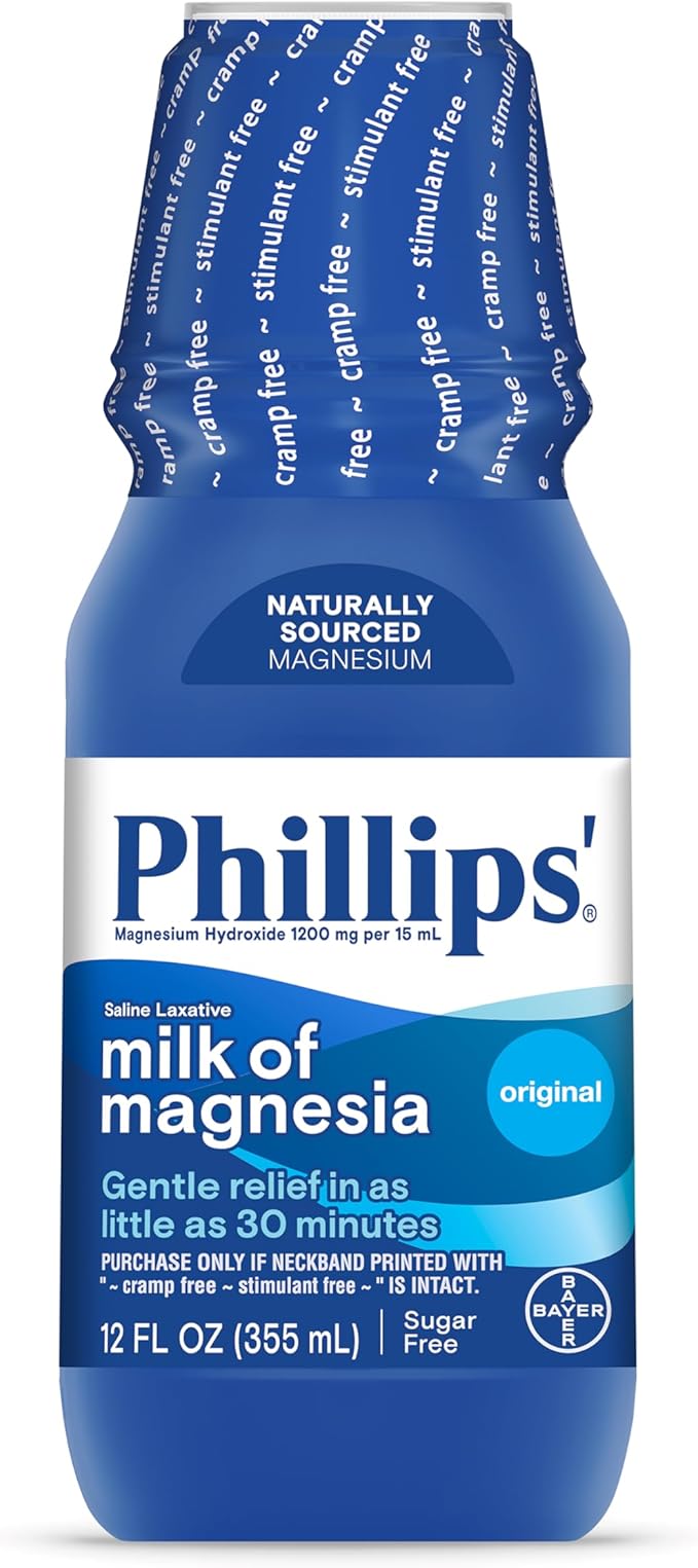 Phillips' Original Lait de magnésie 355ml