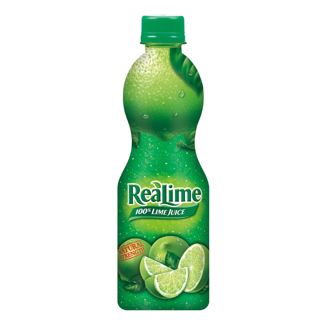 ReaLime Jus de citron vert 100 % pur , bouteille de 237 ml