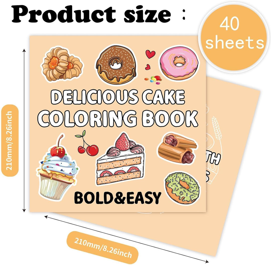 Livre de Coloriage Alimentaire Mignon