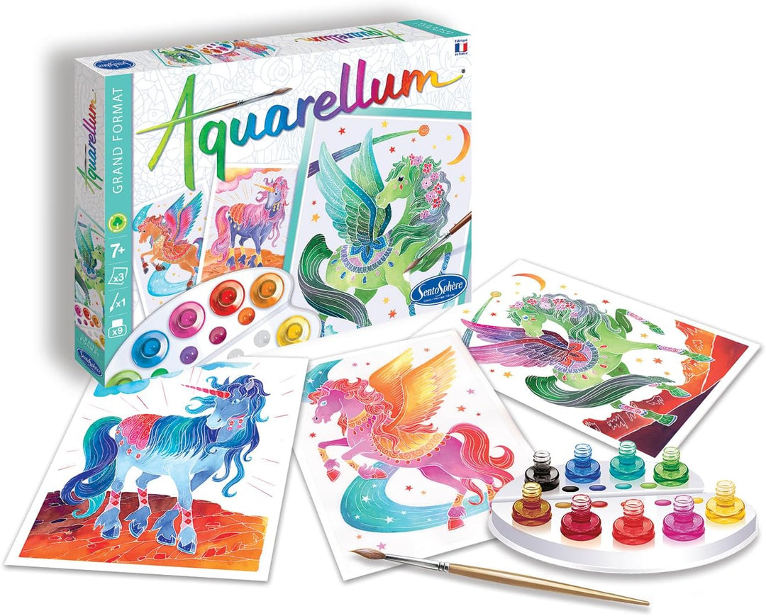 Aquarelle Licorne Kit