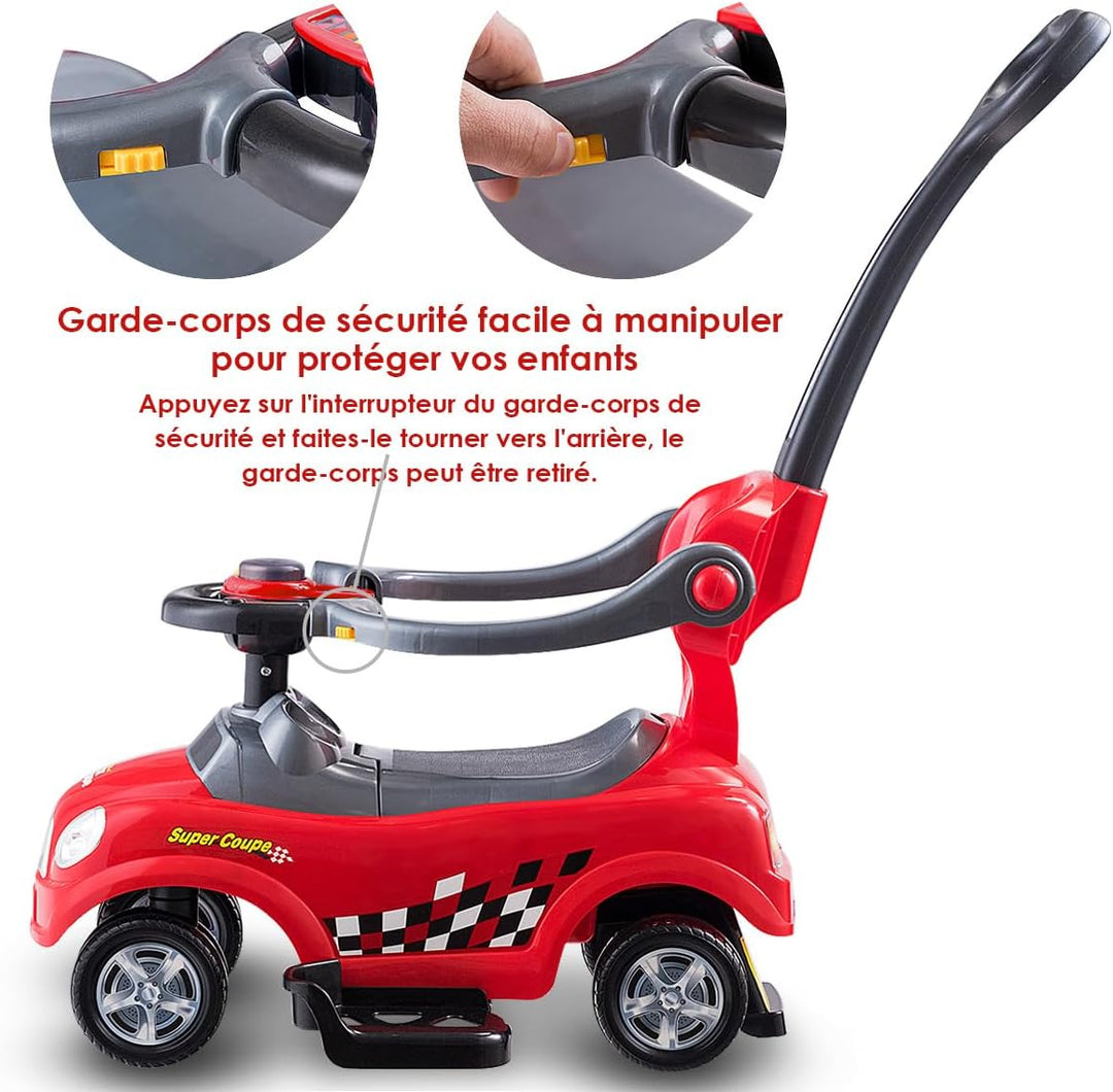 Voiture Enfant 3en1