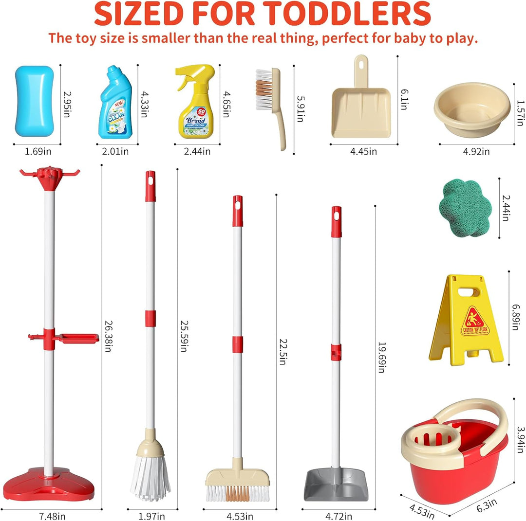 Kit Nettoyage Enfants 13Pièces