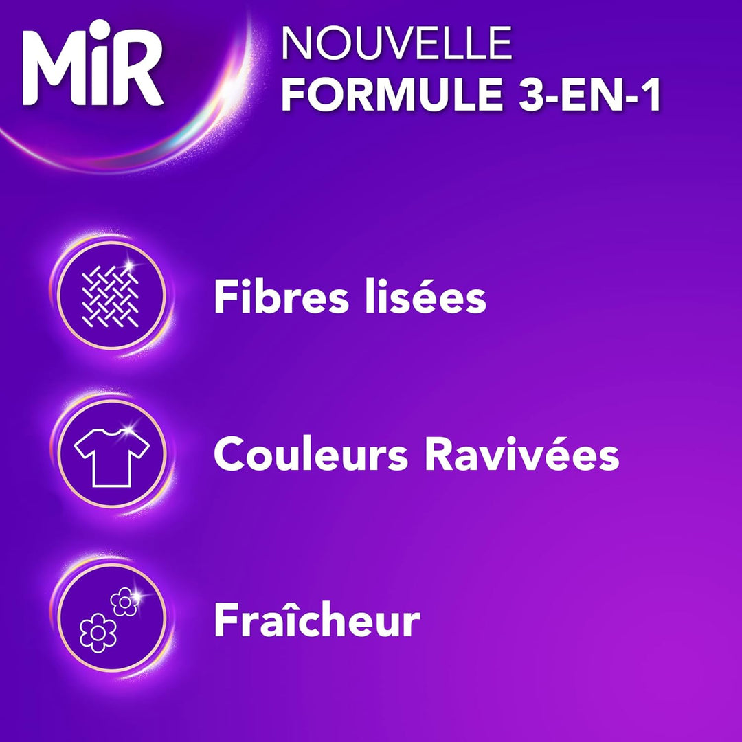 MIR - Lessive Liquide Laine 3 en 1 –  650ml