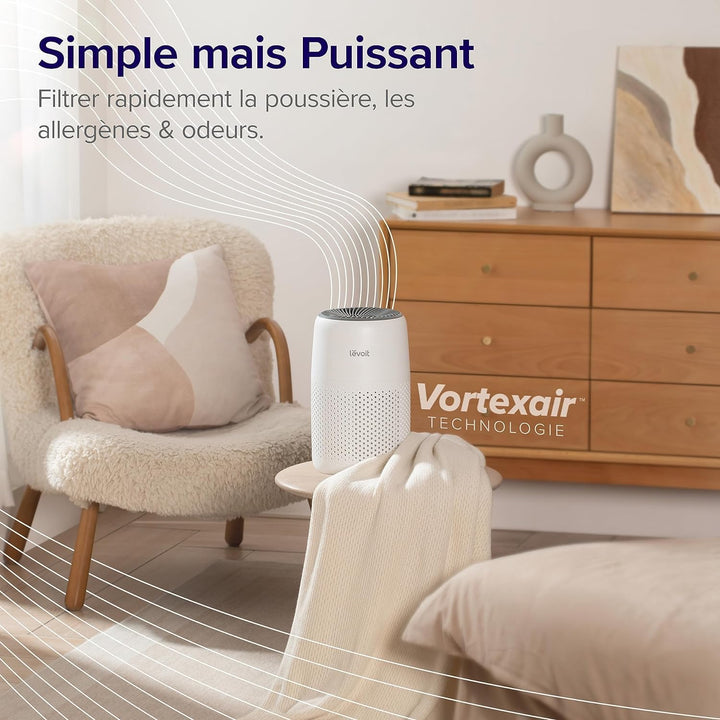 LEVOIT - Purificateur d'Air avec filtre HEPA