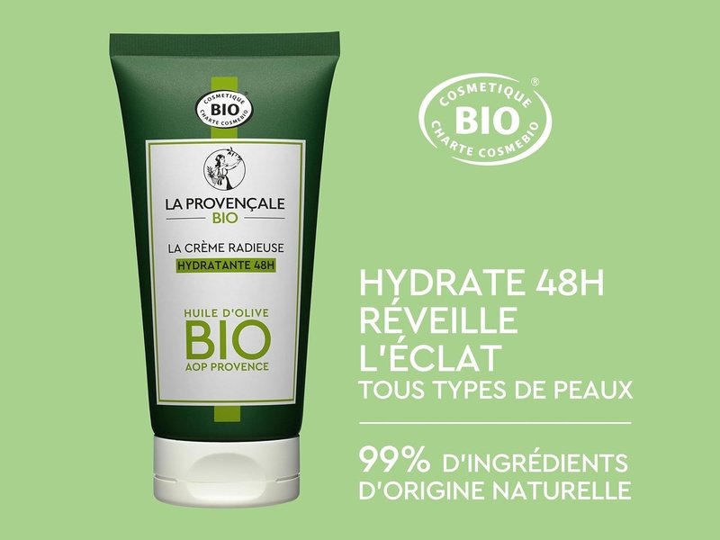 La Provençale Bio –Crème Radieuse Hydratante – 50 ml
