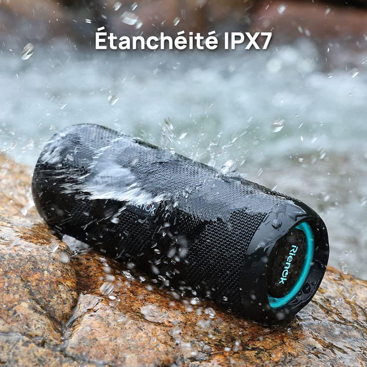 RIENOK - Enceinte Bluetooth Portable aux Basses Renforcées - Bluetooth 5.3