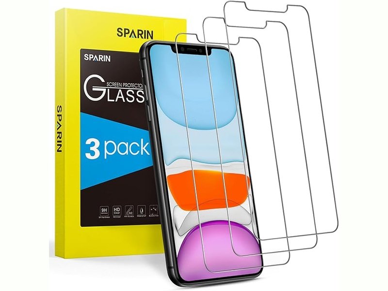 Lot de 3 Verres Trempés pour iPhone 11 et 12 PRO - Protection Élégante