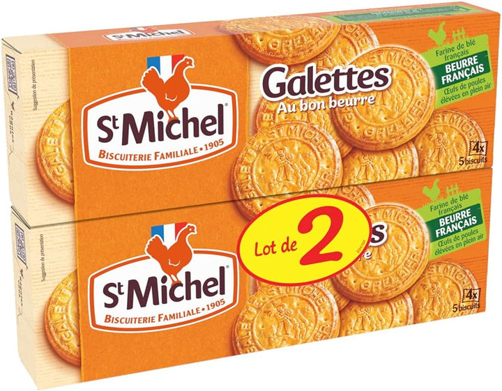 Biscuits Galettes Au Bon Beurre 130g - St Michel