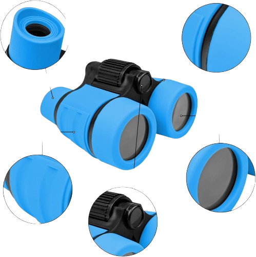 Jumelles Enfant Bleu