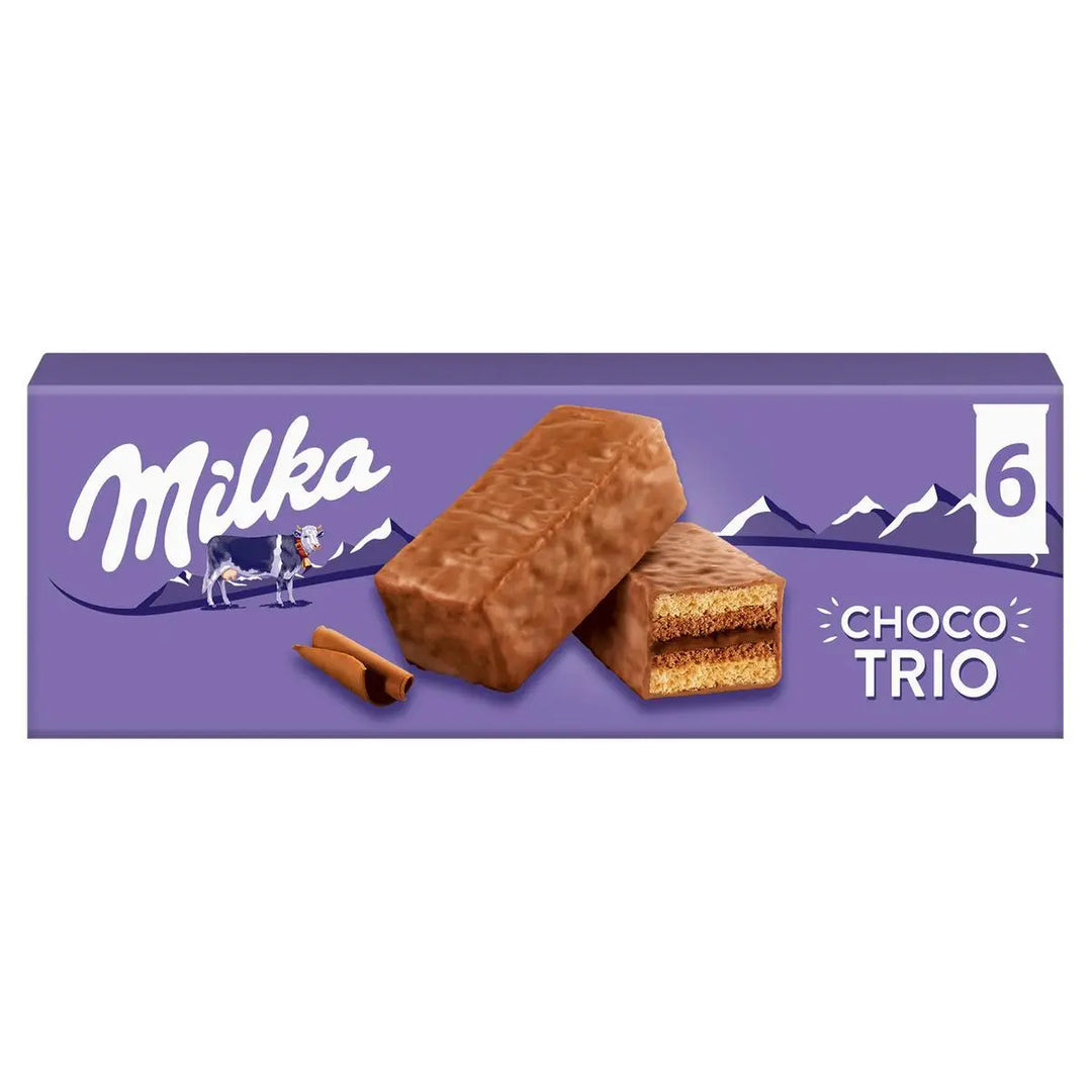 Milka – Choco Trio – Pack de 6 - 180 g