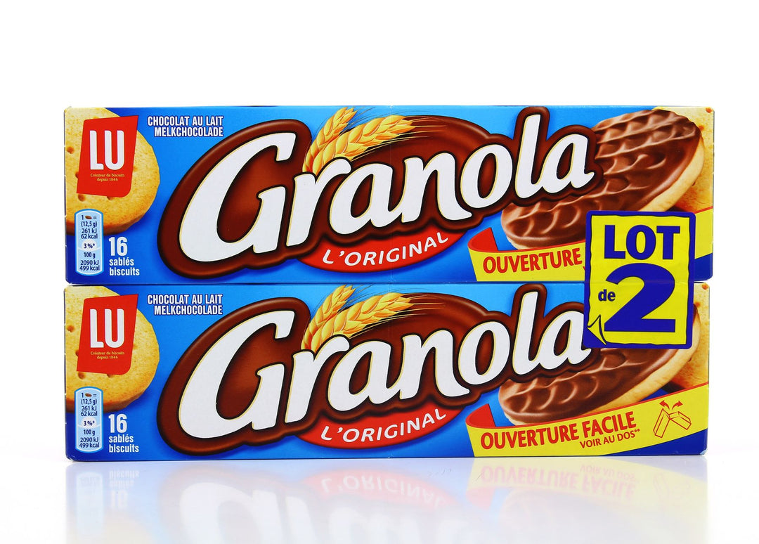 LU – Granola Biscuits Sablés L’Original Chocolat au Lait – 2x200G