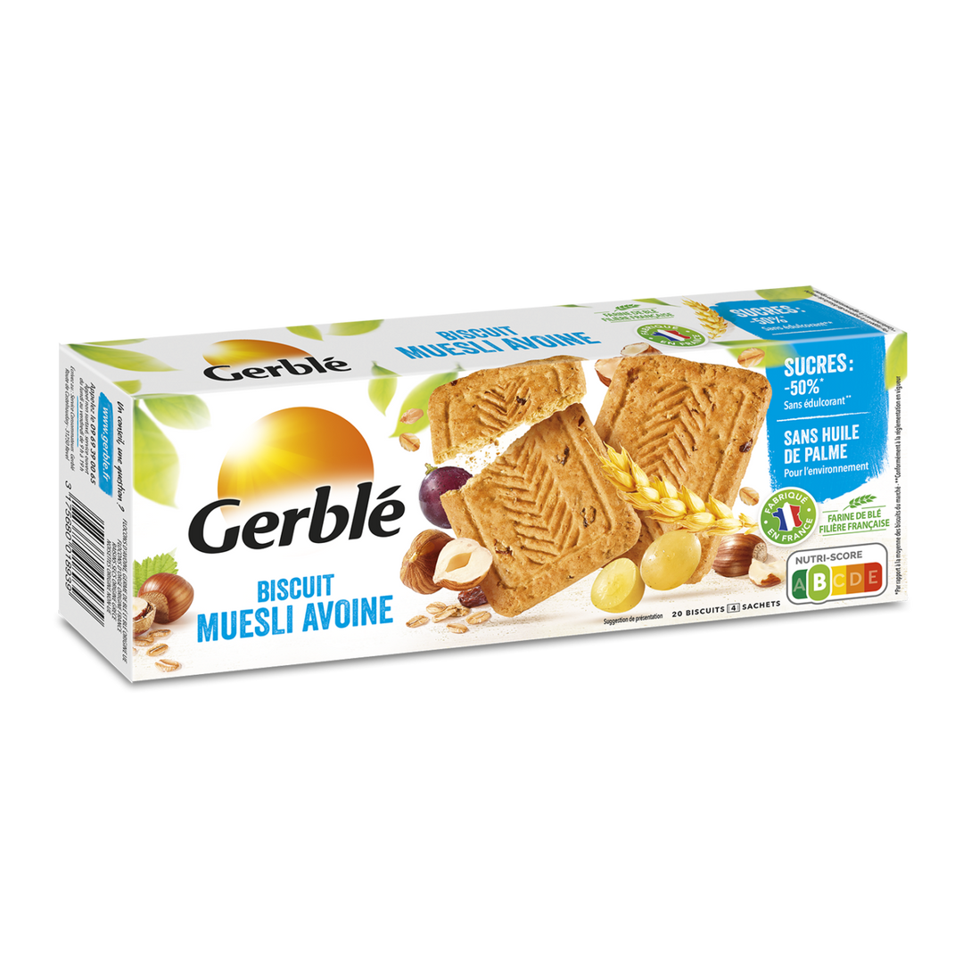 Gerblé – Biscuit Muesli Avoine