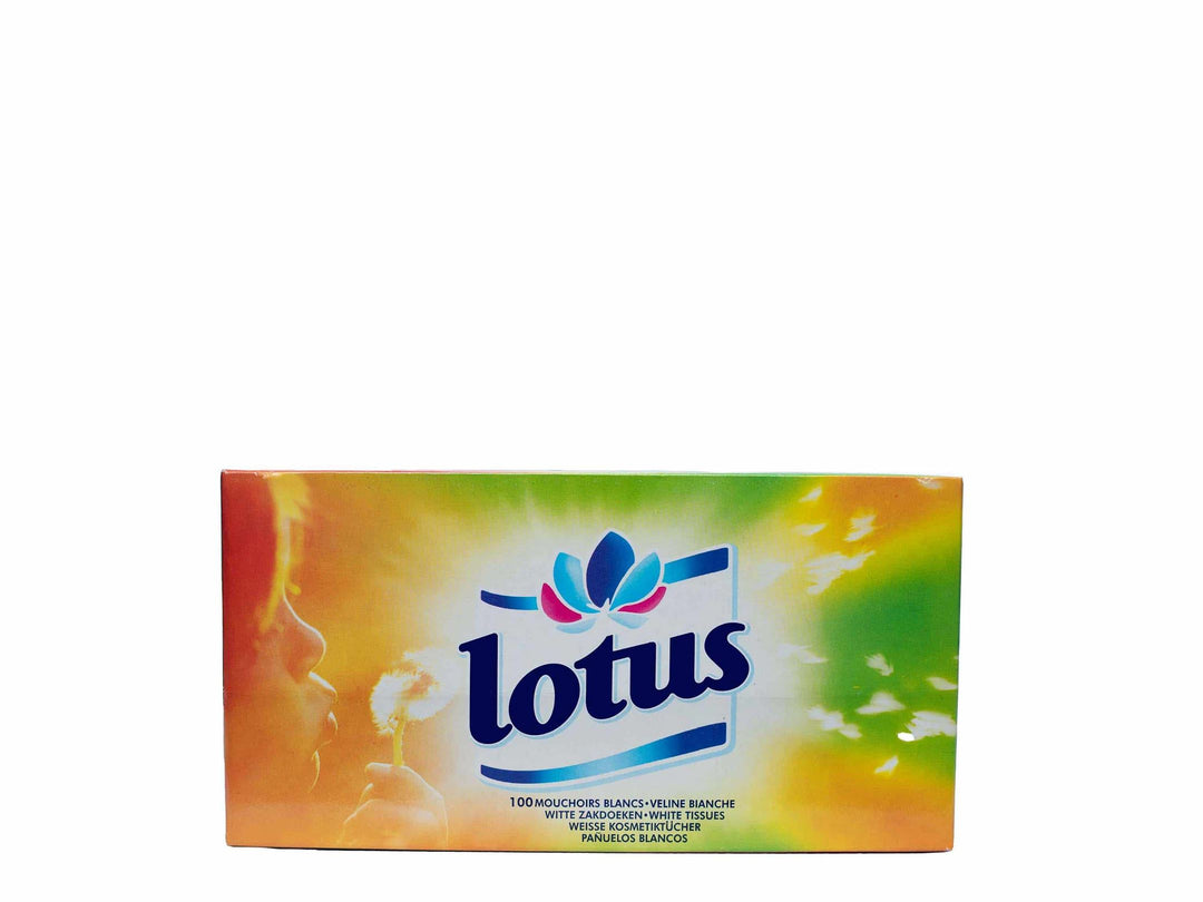 Lotus mouchoirs 100 pcs