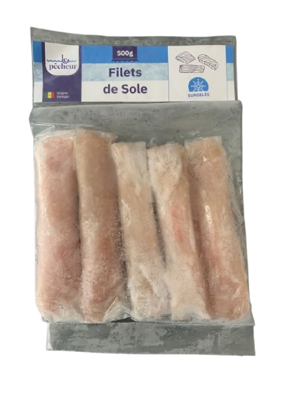 Le Pêcheur - Filets de sole - 500G