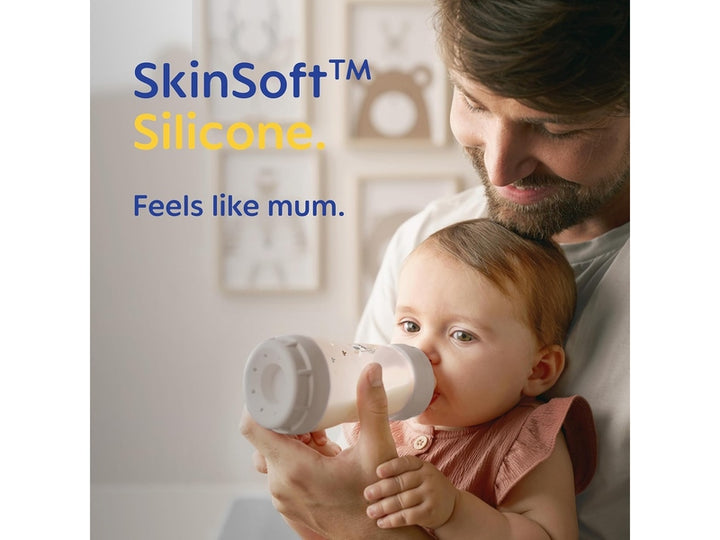 MAM - Tétines Pour Biberon - 2 pièces ultra-douces pour bébé - 2 mois et plus