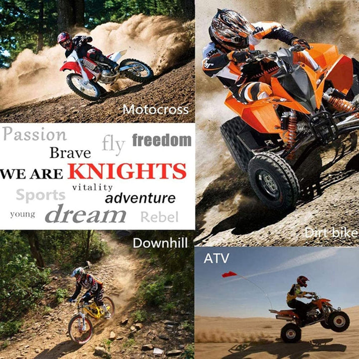 Casque Tout-Terrain avec Visière Homologué DOT – XL