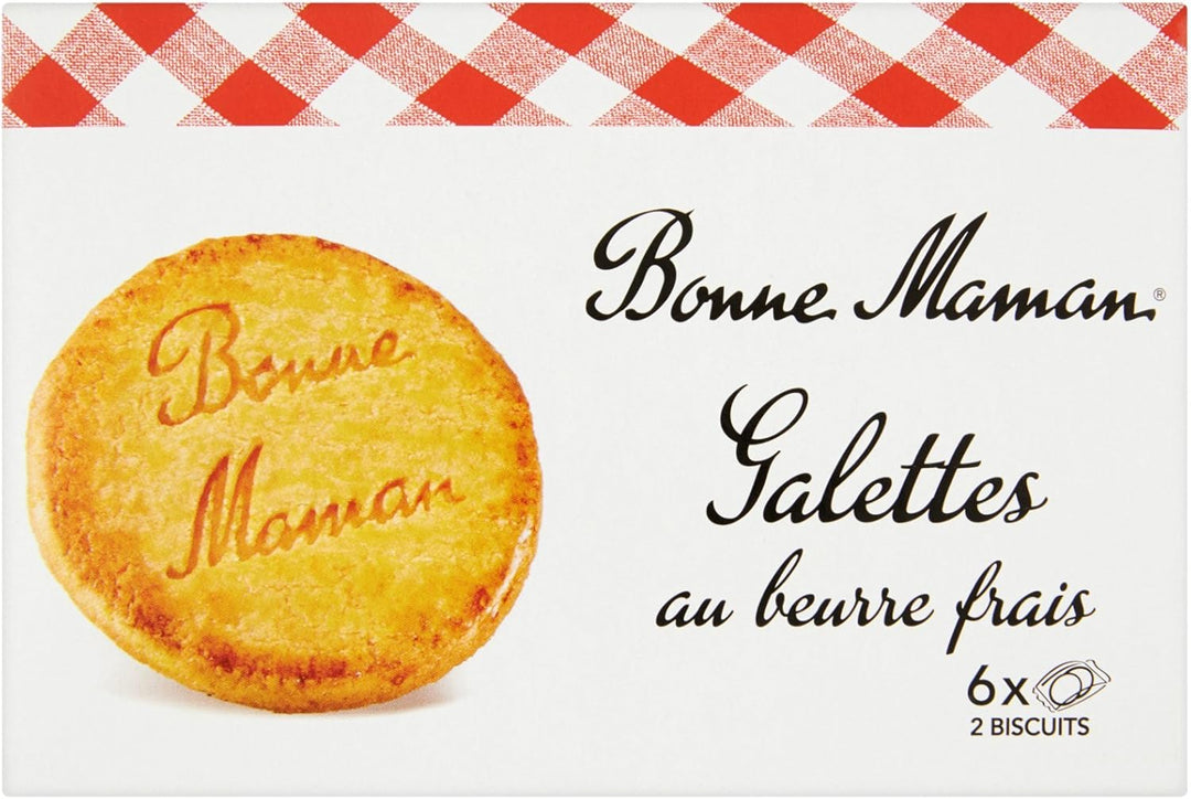 BONNE MAMAN - Biscuits galettes au beurre frais - 170g