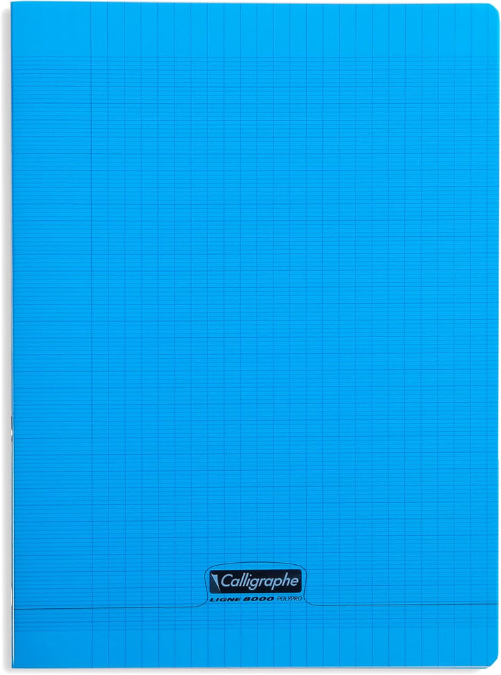 Calligraphe grand cahier 96 pages bleu