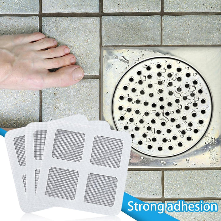 Autocollants Attrape - Cheveux pour Drain de Douche – Filtre de Vidange