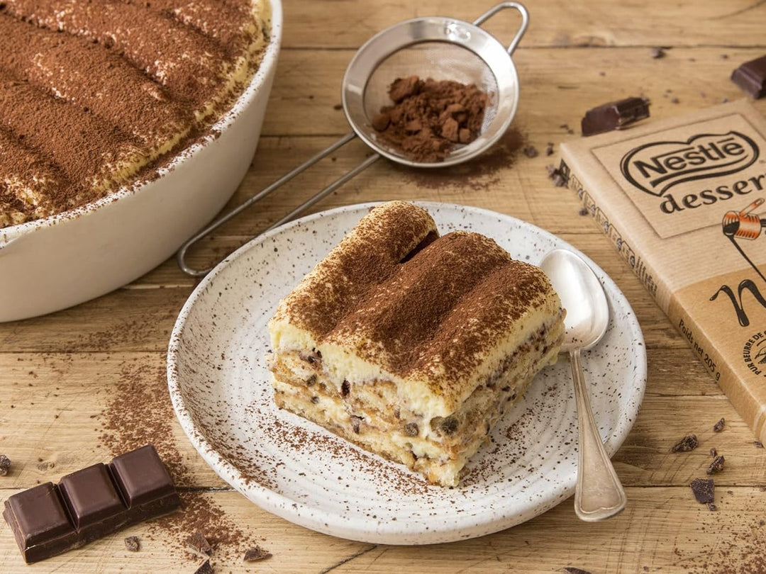 NESTLE DESSERT - Tablette de chocolat Noir à Pâtisser - 205g