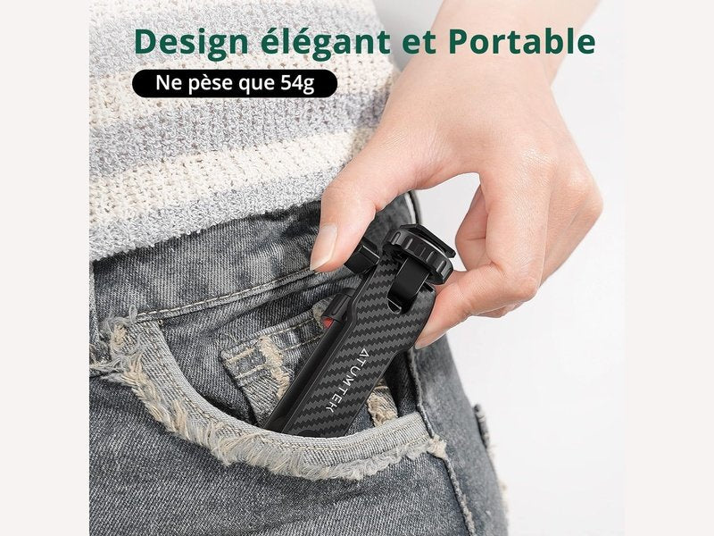 ATUMTEK - Support de trépied smartphone portable