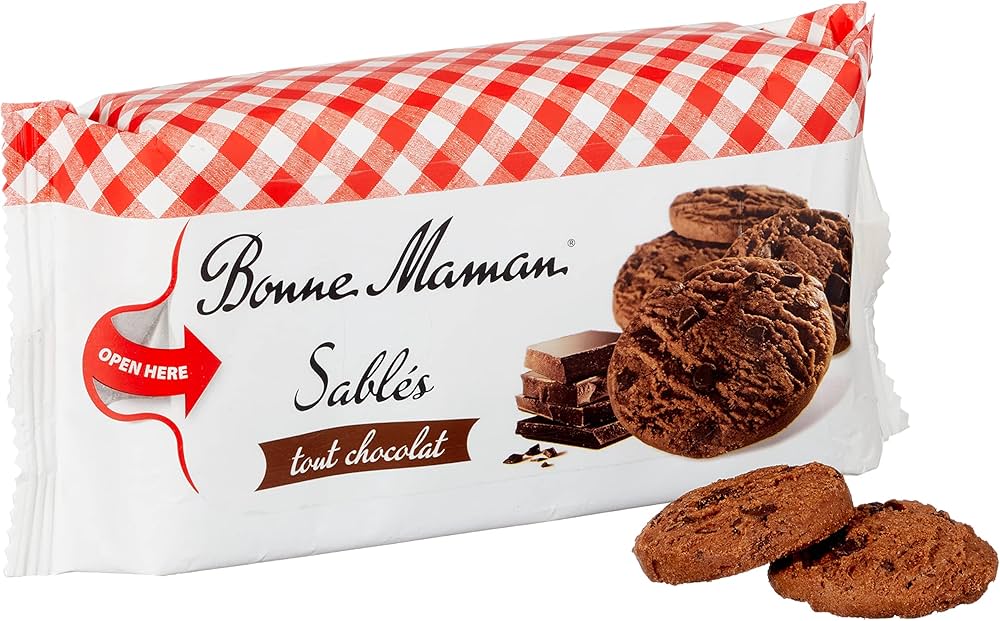 Bonne Maman- Cookies au chocolat avec pépites de chocolat- 150G