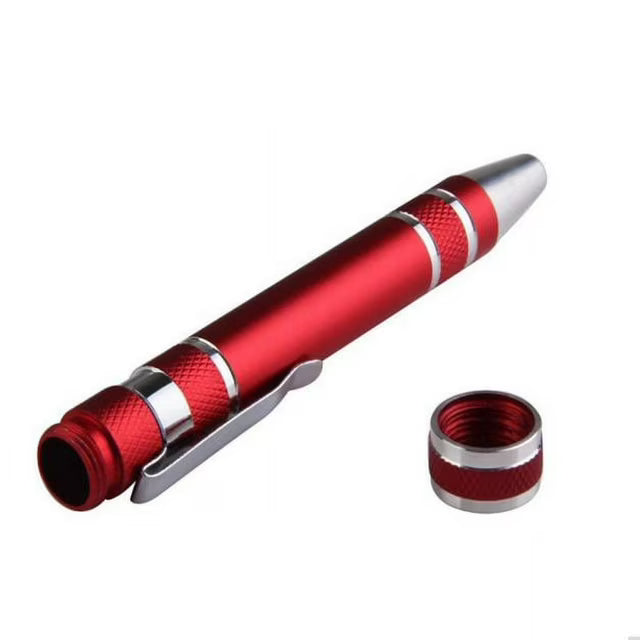 Ensemble de Tournevis de Précision – Kit 8 Embouts Torx (Étoilés) – Outil de Poche 8 en 1