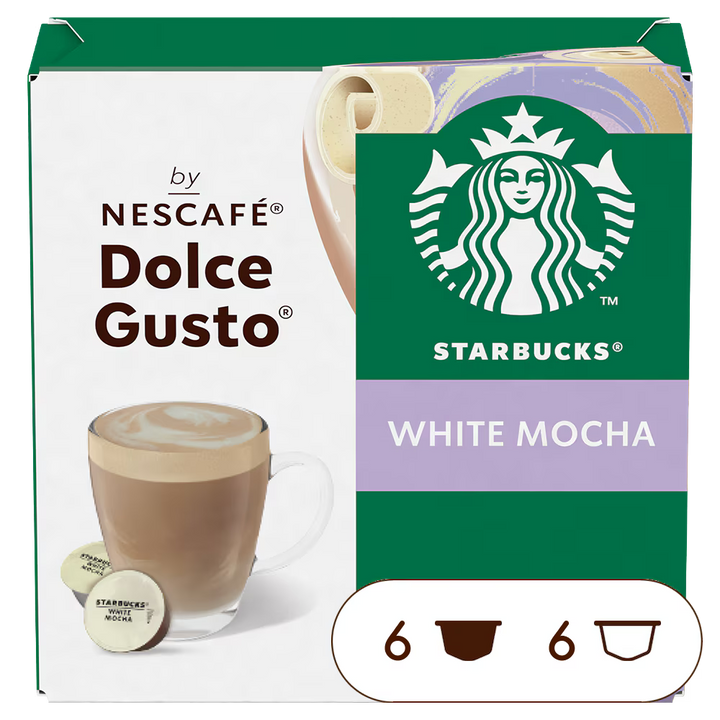 DOLCE GUSTO-Starbucks white mocha 12 capsules - 123g