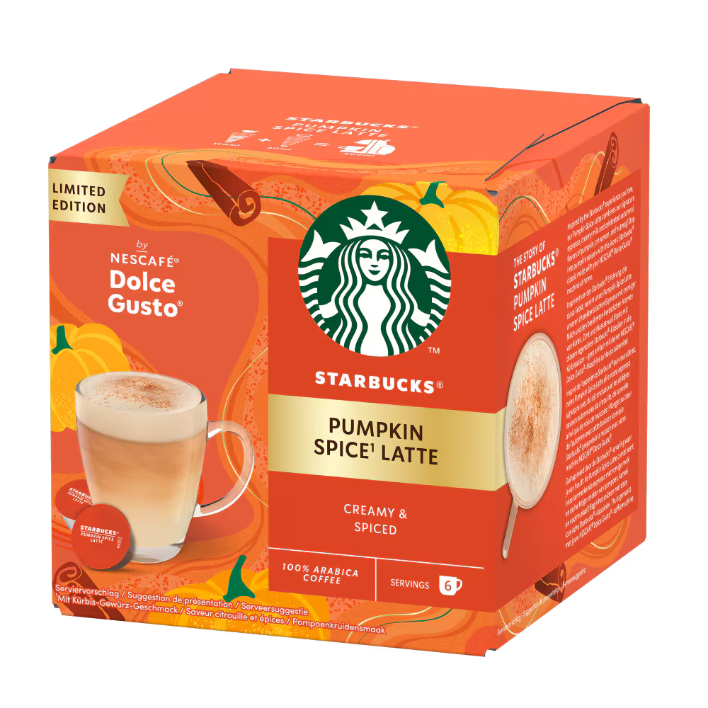 DOLCE GUSTO-Starbucks® Pumpkin Spice Latte 12 capsules