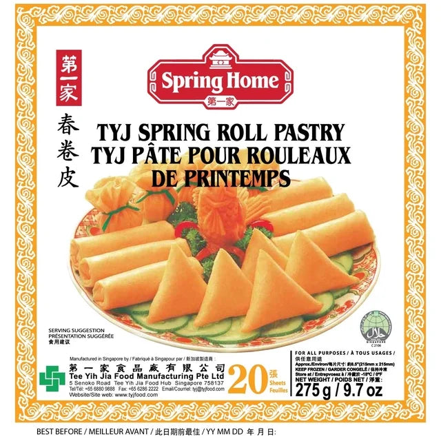 TYJ-Pate pour Rouleaux de Printemps , 20 pièces-275 g