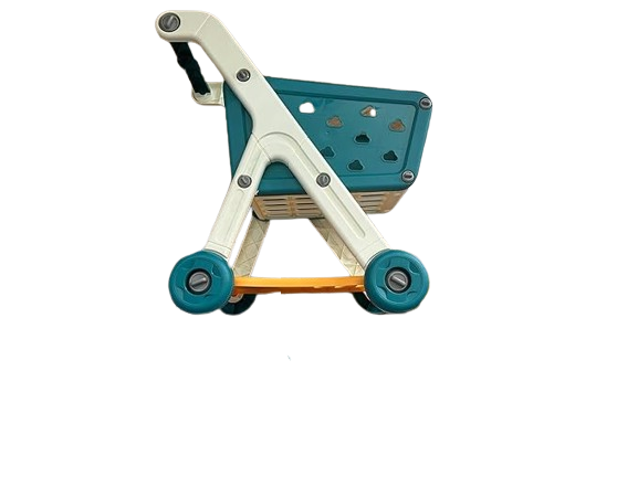 Chariot de Courses Enfant – Ensemble Jouet avec Accessoires - Avec Aliments Du Quotidien