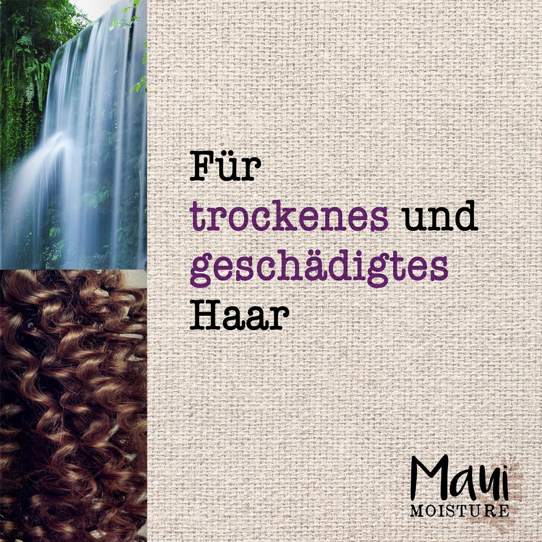 Maui Moisture - Après-shampoing au beurre de karité pour cheveux secs et abîmés - 385 ml