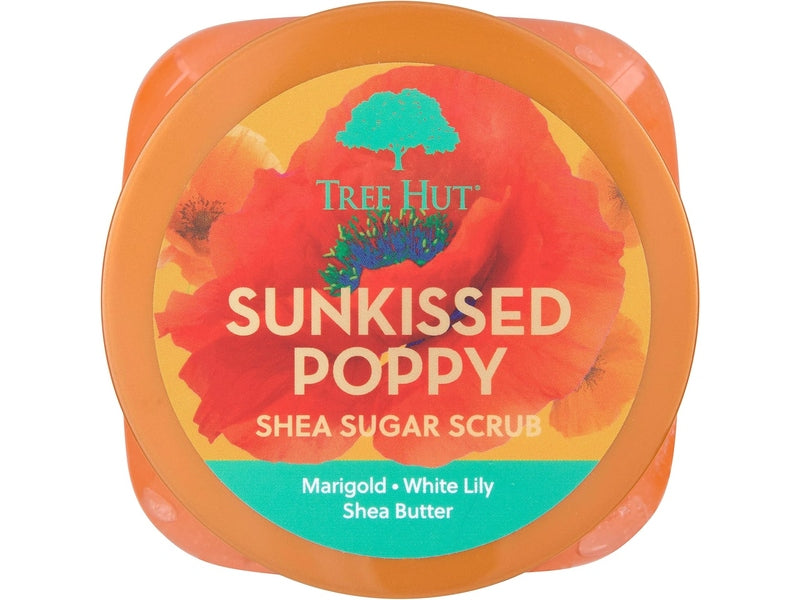 Tree Hut - Gommage au sucre de karité, Senteur Pavot Sunkissed - 510 g
