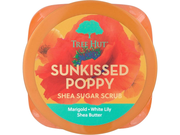 Tree Hut - Gommage au sucre de karité, Senteur Pavot Sunkissed - 510 g