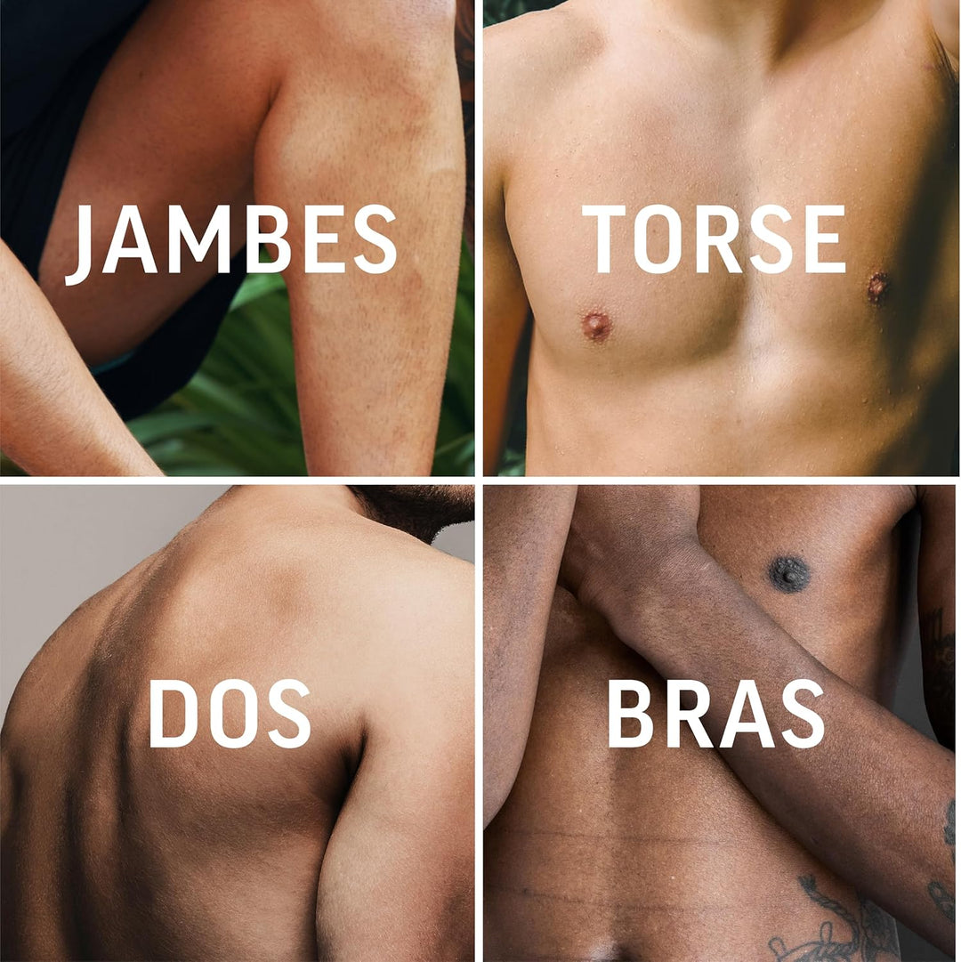 Veet Men - Crème Dépilatoire Homme - Epilation Peaux Sensibles - 400 ml