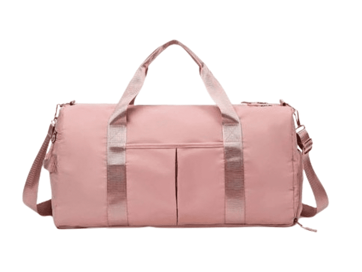 Sac léger mixte, sac de voyage, rose bonbon pour séances d'exercice et voyages
