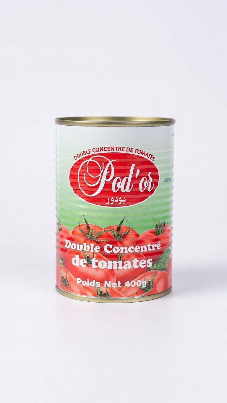 Pod’Or – Double Concentré de Tomates 400g